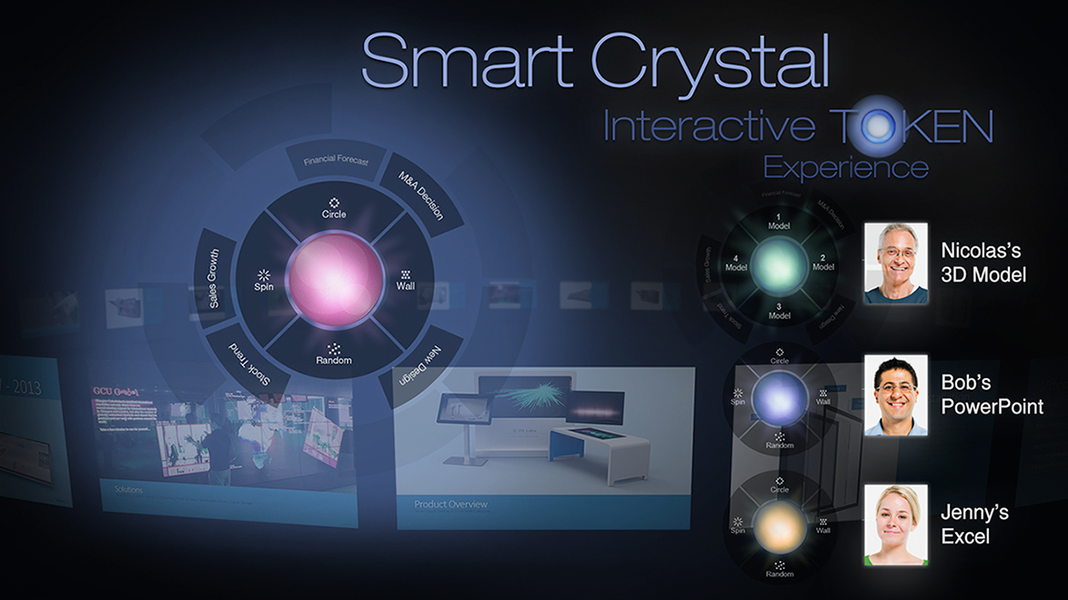 Interactive Token & 3D Presentation beyond Multi-Touch