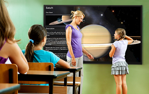 Tabler-TV Multi-Touch Screen Used in Education